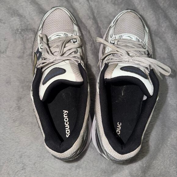 Saucony ProGrid Omni 9 Gray White Men’s Running Shoes Size 10 main image 4